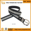 Leather Waist Fabric Jeans Buckles Belt